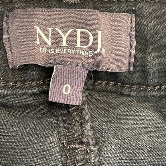 NYDJ Ami Skinny Jeans Lift and Tuck Black Women's 0 - Picture 6 of 12